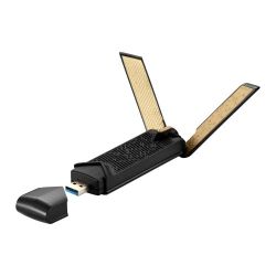 ASUS USB-AX56 WiFi 6 USB Adapter AX1800 Dual Band USB 3.0 ASUS USB-AX56 WiFi 6 USB Adapter AX1800 Dual Band USB 3.0